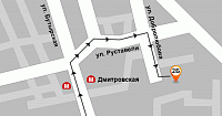 Схема проезда в АрендаАвто-стг